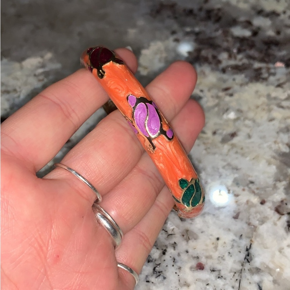 Colorful Turtle Bangle Bracelet